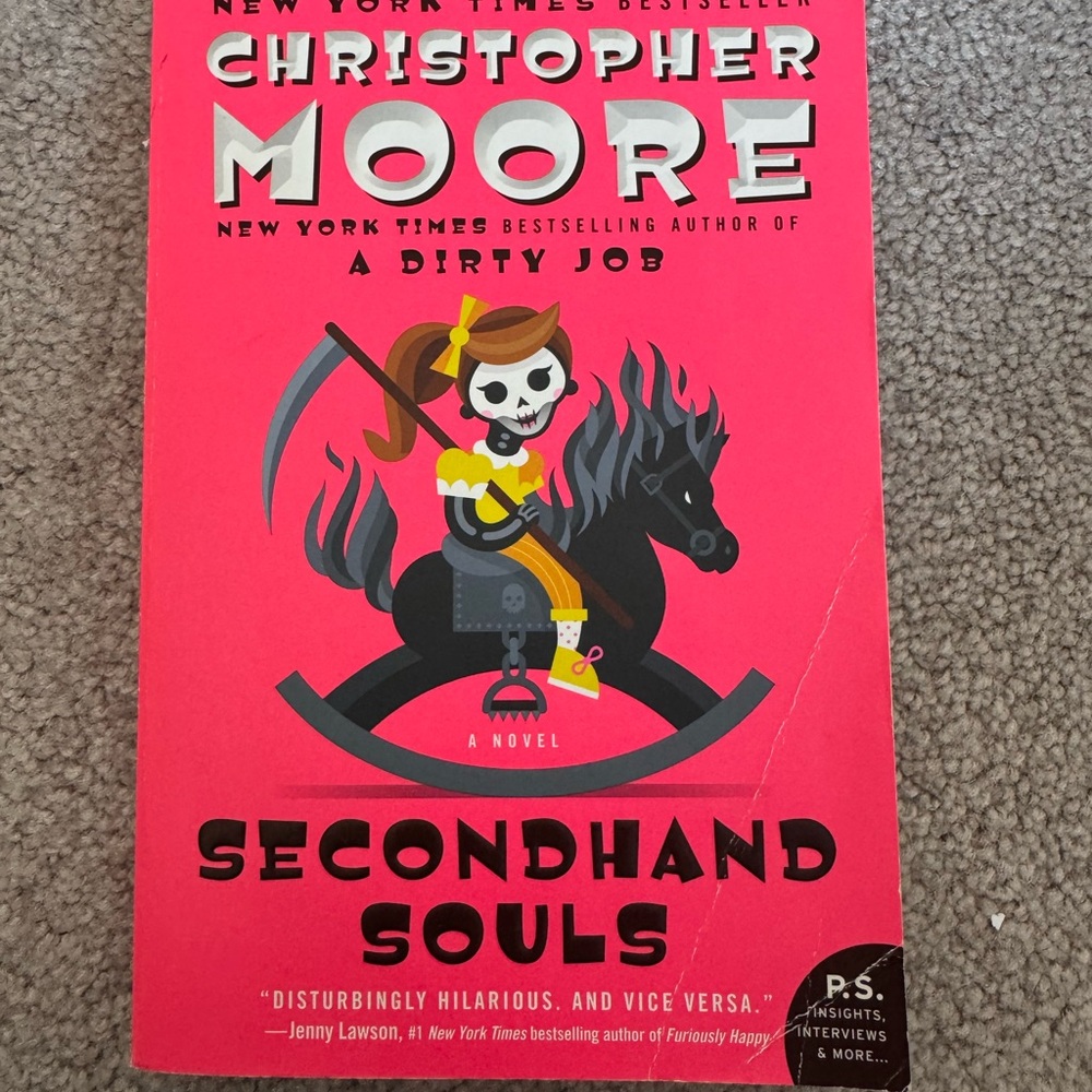 Christopher Moore 'Secondhand Souls' Book